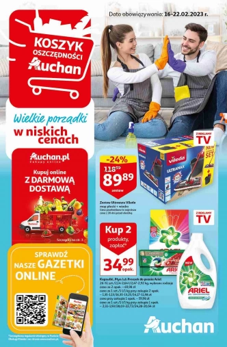 Gazetka Wielkie Porządki w niskich cenach Hipermarket Auchan