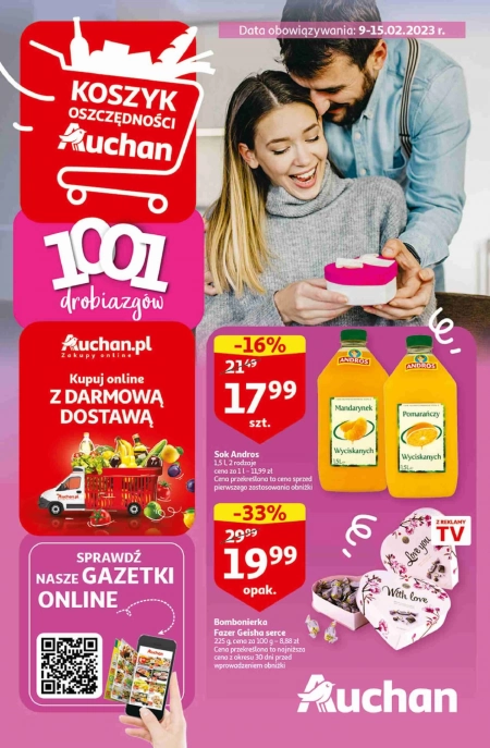 Gazetka Koszyk Oszczędności Hipermarket Auchan