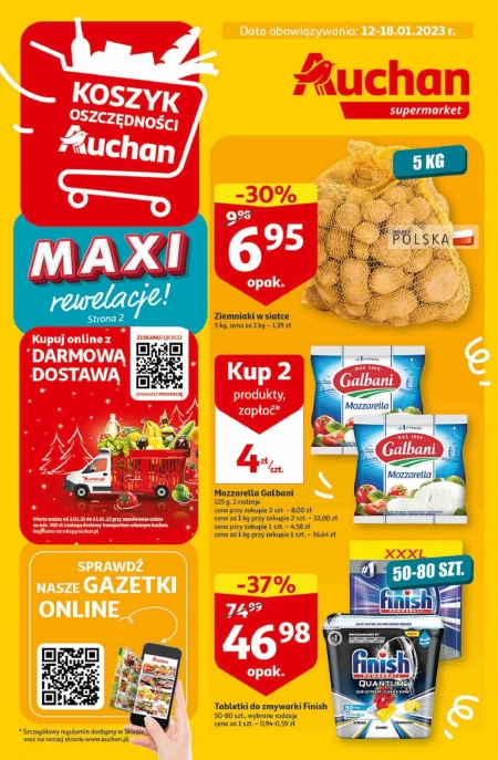 Gazetka MAXI rewelacje Auchan Supermarket
