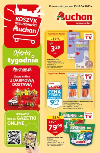 Gazetka oferty tygodnia Supermarket Auchan