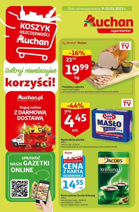 Gazetka Odkryj rewelacyjne korzyści! Supermarket Auchan
