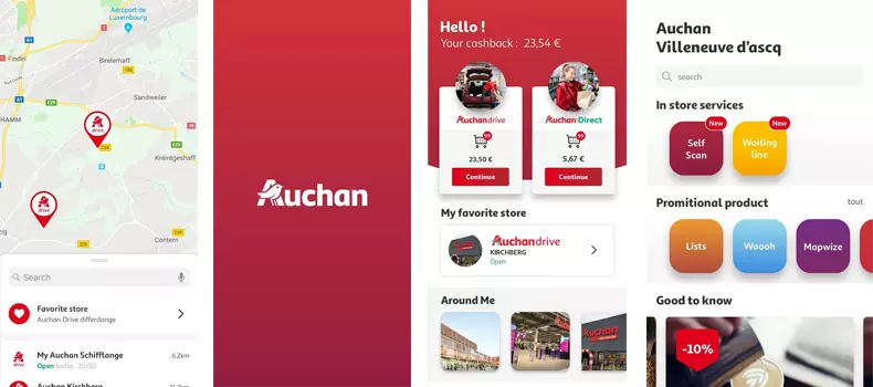 Sprawdź, jak życie zmienia się z aplikacją Auchan